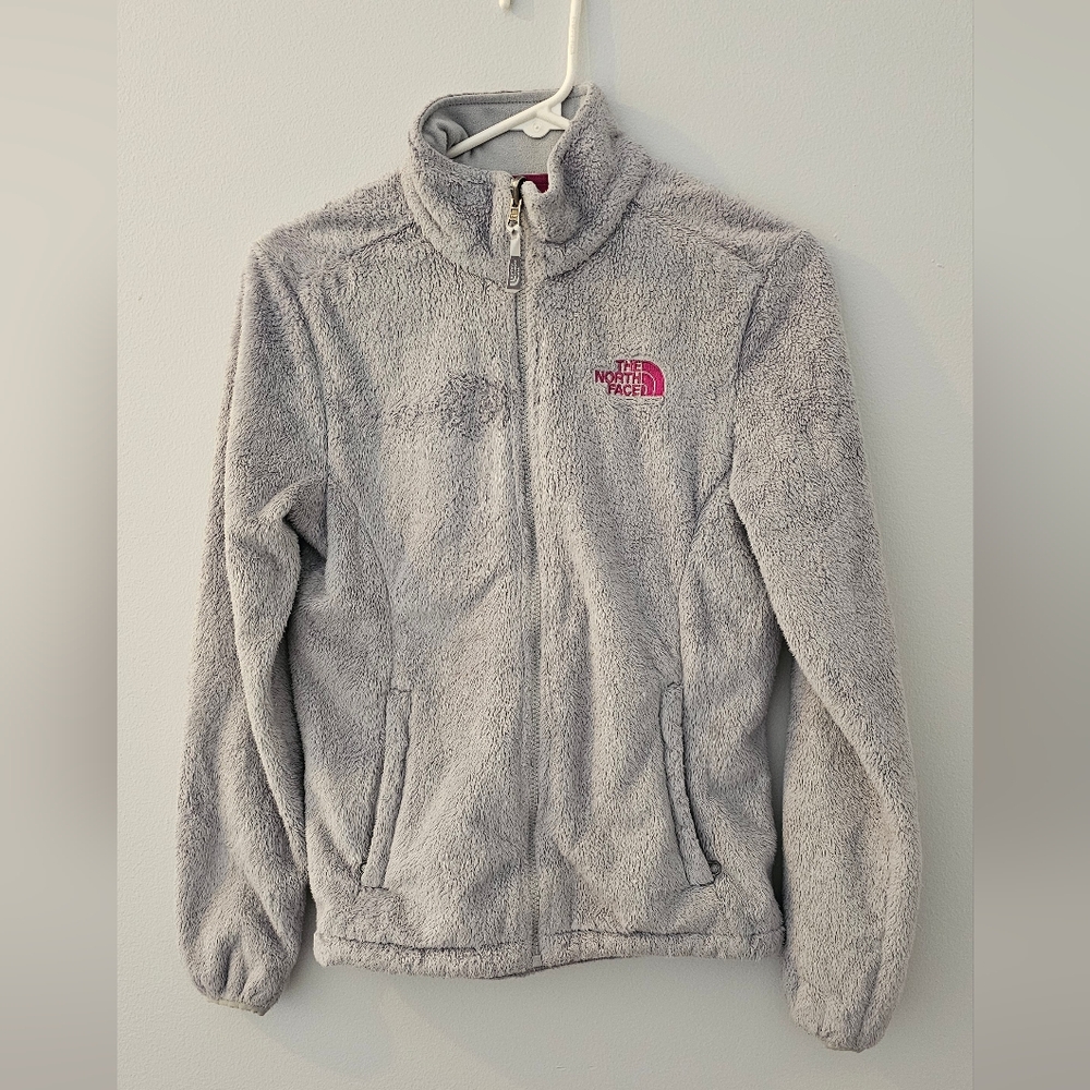 The North Face Light Gray Fleece Jacket